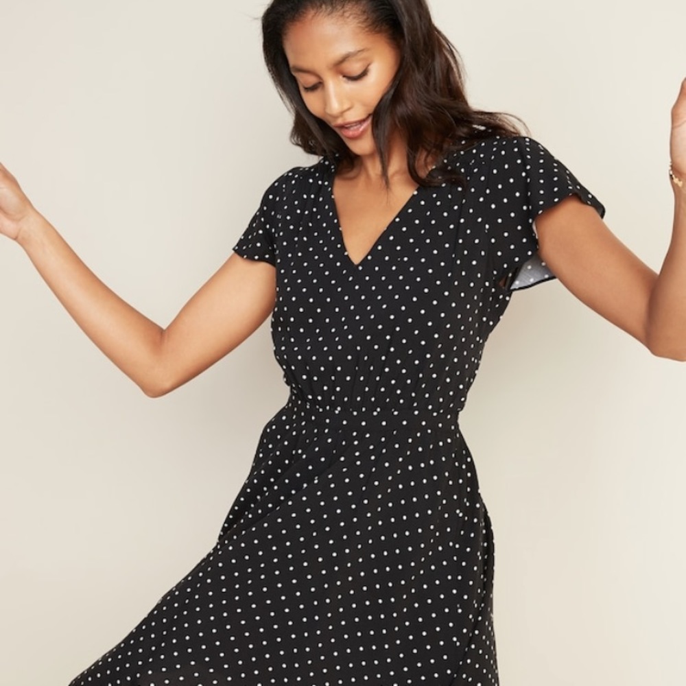 Old Navy polka dot dress